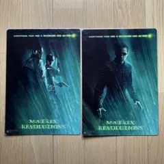 The Matrix Revolutions 下敷き　2枚　マトリックス