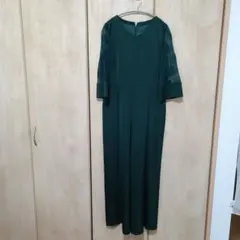 AIMER エメ ダークグリーン レース袖 パンツタイプ