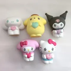 サンリオのキャラクター　可愛いマスコット5個セット