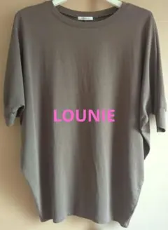 LOUNIE ドルマンスリーブ カットソー グレー