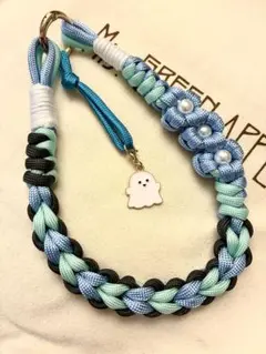 ハンドメイド　ストラップ　Shadows パラコード　ミセス