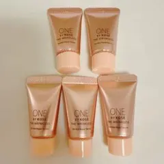 5個 ワンバイコーセー ザ リンクレスW サンプル クリーム 美容液ライスパワー