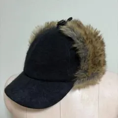 14＋　イチヨンプラス　ファー付きフライトキャップ