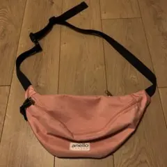 anello ボディバッグ ピンク