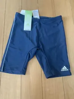 adidas キッズ 水着 140cm ネイビー GHT118