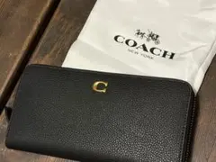 新品未使用品　COACH ラウンドジップ 長財布