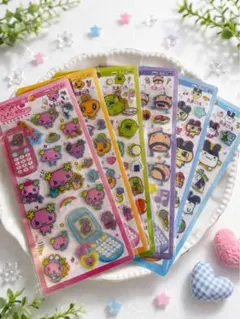 平成はっぴーフォン　たまごっち6枚セット