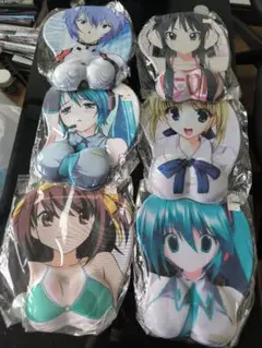 アニメキャラクター マウスパッド 6点セット