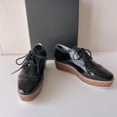 160* 美品 2.3万 UNITED ARROWS ウイングチップ 37 厚底のサムネイル