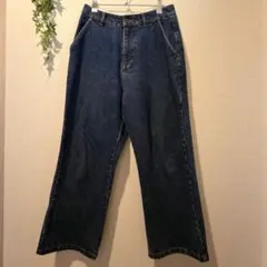 美品・RVCA ルーカ CLUTCH DENIM クラッチデニムバギーパンツ Sのサムネイル