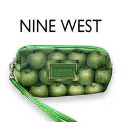 【新品未使用】NINE WESTアメリカ購入 果物柄 メイクポーチ チャック付きのサムネイル