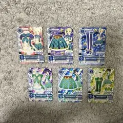 アイカツ 6枚セットトルテコーデ