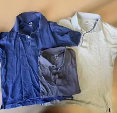 UNIQLO エアリズムカノコポロシャツ 3枚