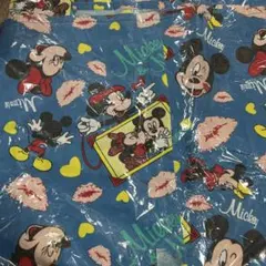 ボーイズ　ディズニー浴衣　100センチ　ミッキーマウスキスマーク　クリーニング済