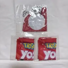 TREASURE ヨシ カプセルトイ ポーチ 缶バッジカバー セット