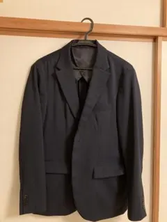 ダークネイビー テーラードジャケット