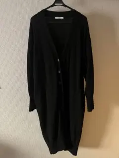 JOURNAL STANDARD relume ブラック ロングカーディガン