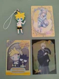 鏡音レン　ラバーストラップ　クリアカード　まとめ売り