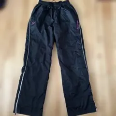 DUNLOP ジャージ パンツ ブラック ピンクのサムネイル
