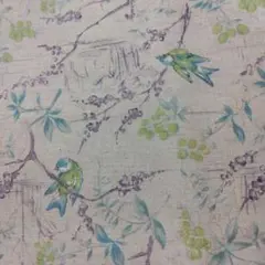 綿麻シーチング　YUWA　ボタニカルメッセージ　１m