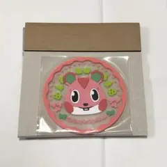 どうぶつの森 クリアラバーコースター アップル フラットガシャポン