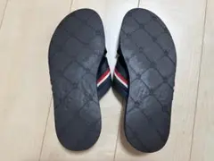 MONCLER トリコロール Basileサンダル 専用箱付き 40 ブラック - メルカリ