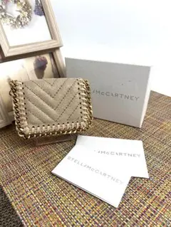 ✨ほぼ未使用品✨ ステラマッカートニー　三つ折り財布　ファラベラ　コンパクト財布