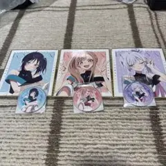 超かぐや姫 ミニ色紙 缶バッチセット - メルカリ