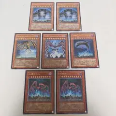 遊戯王 地縛神 レリーフ 7枚セット ウル アスラピスク アルティメットレア