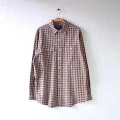 ポロ ラルフローレン 長袖シャツ チェック メンズL Ralph Lauren