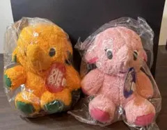 サトちゃん&サト子ちゃんペアぬいぐるみセット【新品未使用】のサムネイル