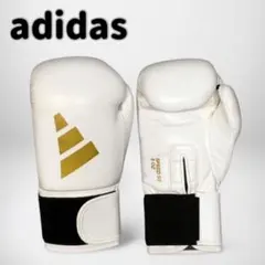 adidas アディダス ボクシング グローブ ホワイト 8oz スピード50