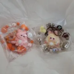 ベイビースリー ぷくっとアングリーフェイス　キーホルダー2種セット