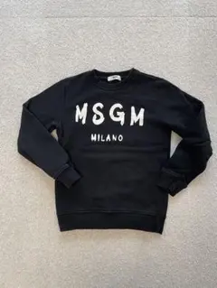 MSGM ブラック トレーナー 10 anniのサムネイル