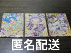 ひみつのアイプリ チィ ビビ サイン 3枚セット ウィッシュメロディグランプリ