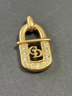 Dior ディオール カデナ CDロゴ ネックレストップ ゴールド