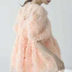 ♡新品未使用タグ付♡Meraki.フェミニンペプラムトップス ピンク 