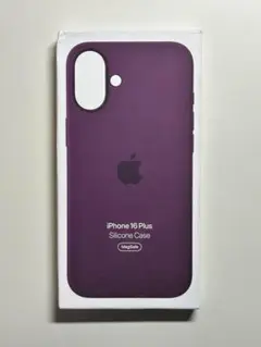 【新品】純正 iPhone 16 Plus シリコンケース・ウルトラマリン ②