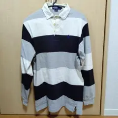 ラルフローレン ラガーシャツ 90s USA製 ボーダー L