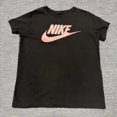 NIKE 半袖 Tシャツ ブラック ピンクロゴ Mのサムネイル