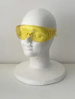イエロー オーバーグラス サングラス ゴーグル