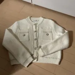 ニットブルゾン