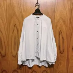 mizuiroind バックギャザーワイドシャツ