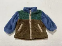 p.premier ファーフリースブルゾン 80