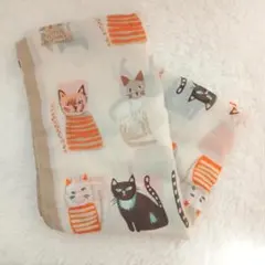 春夏ストール ねこ 【新品・未使用】