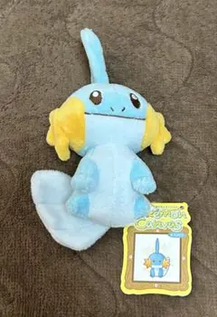 タグ付き　ミズゴロウ　キャンバスぬいぐるみ　ポケモンセンター　ポケットモンスター ミズゴロウ ポケモンキャンバス ぬいぐるみ - メルカリ