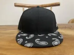 NEW ERA 9FIFTY ブラック ペイズリー　キャップ