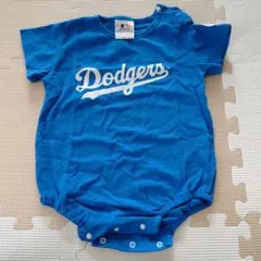 Dodgers ロンパース 青