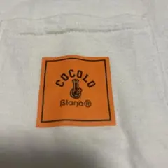 COCOLO BLAND ポケットTシャツ ホワイト XL