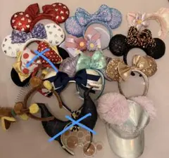 ディズニーキャラクターカチューシャ　2個セット